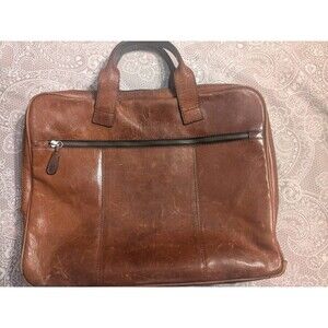 Vintage Tiger Of Sweden Leather Briefcase Bag